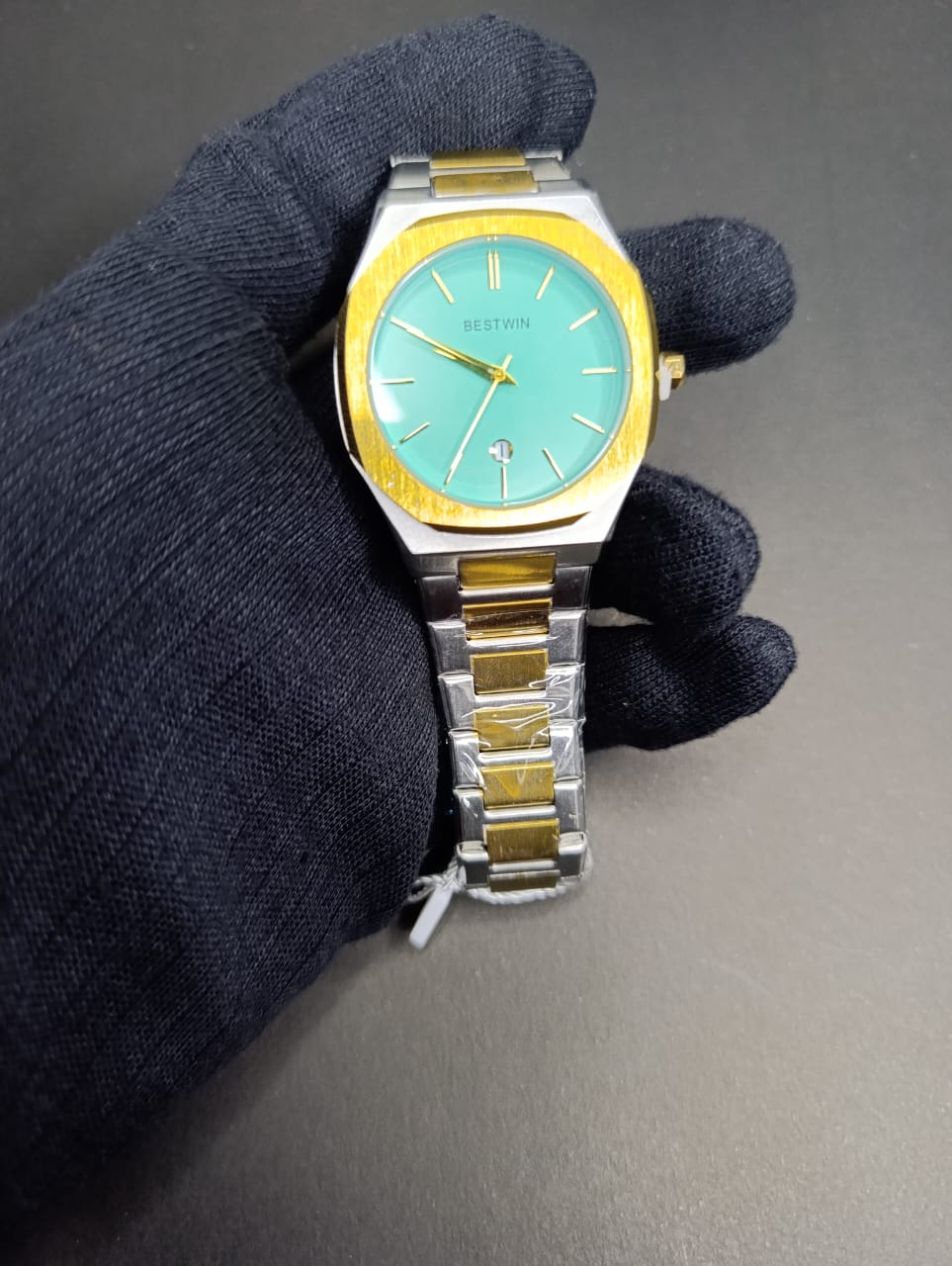 BESTWIN Luxury Two-Tone Watch β