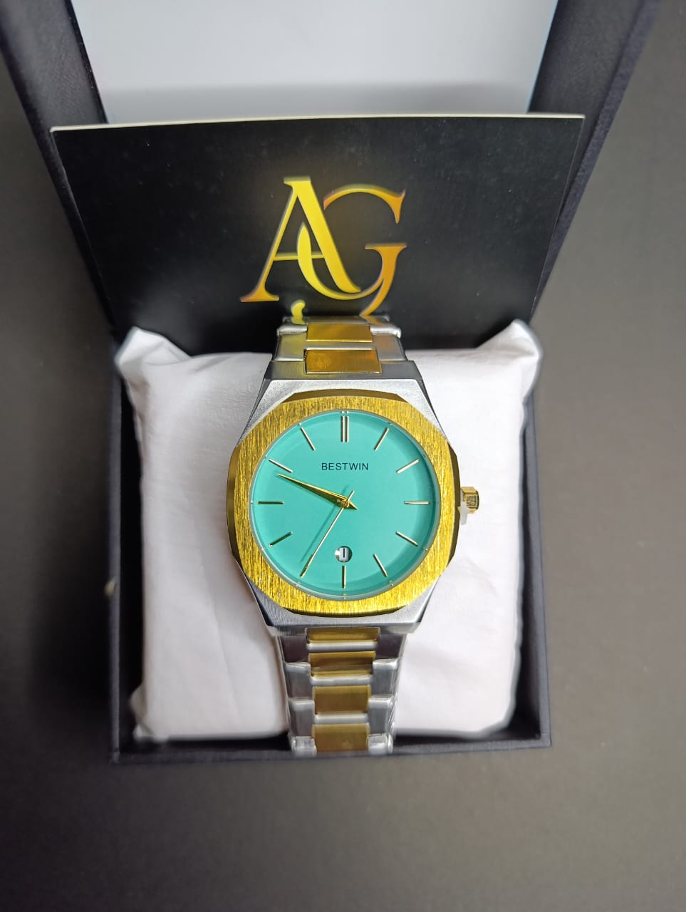 BESTWIN Luxury Two-Tone Watch β